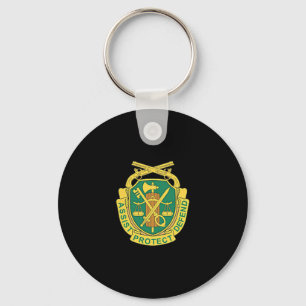 Llavero Logo De Vintage Ejército De La Policía De Ee.Uu.