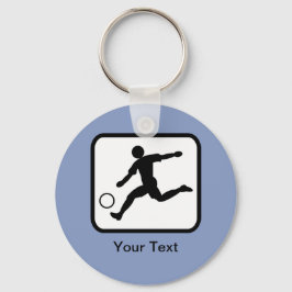 Llavero Logo del jugador de fútbol personalizable (futboli