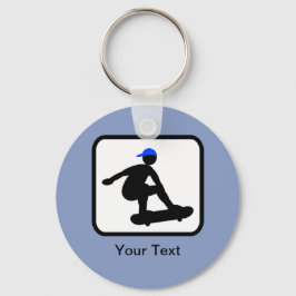 Llavero Logo del Skater personalizable en Skateboard
