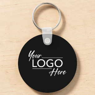 Llavero Logo Moderno Negro