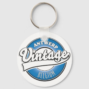 Llavero logotipo antiguo de antwerpen bélgica