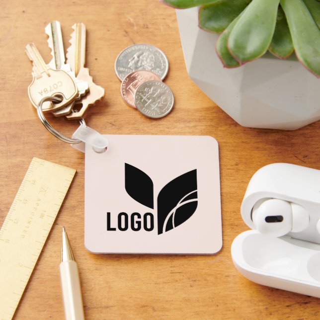 Llavero Logotipo comercial de personalizado (Escritorio )