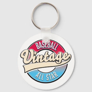 Llavero logotipo de béisbol All Star