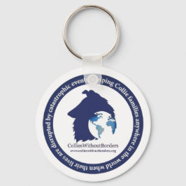Llavero logotipo de ColliesWithoutBorders