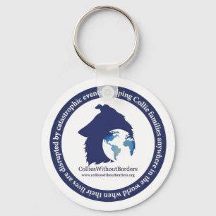 Llavero logotipo de ColliesWithoutBorders