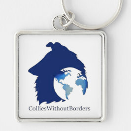 Llavero logotipo de ColliesWithoutBorders