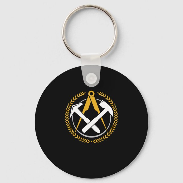 Llavero Logotipo de Dachdecker Roofers Reparación de Const (Anverso)