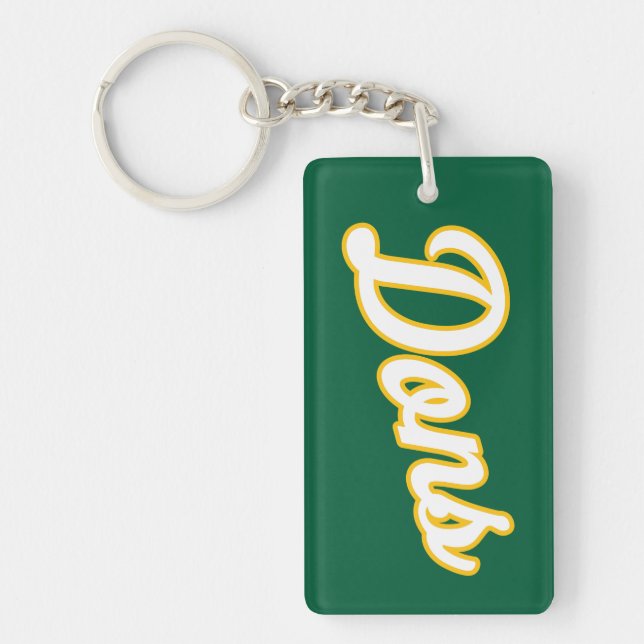 Llavero Logotipo de Dons Script (Frente)