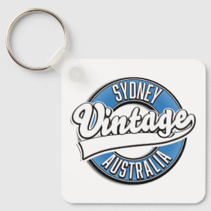 Llavero logotipo de estilo vintage de Sydney Australia