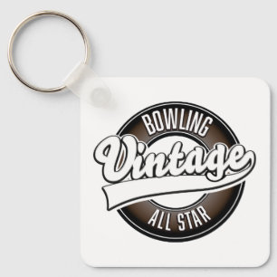 Llavero Logotipo de estrella vintage bailando