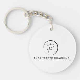 Llavero Logotipo de firma de coaching de Russ Yeager