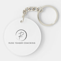 Logotipo de firma de coaching de Russ Yeager