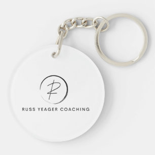Llavero Logotipo de firma de coaching de Russ Yeager