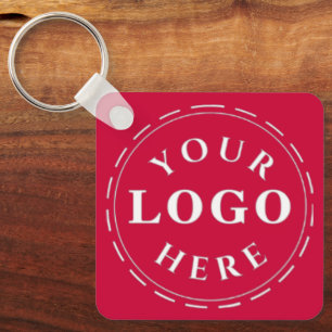 Llavero Logotipo de Goji Berry Aluminio Sq Keychain con có