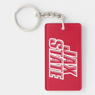 Llavero Logotipo de Jacksonville State University JAX STAT