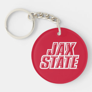 Llavero Logotipo de Jacksonville State University JAX STAT
