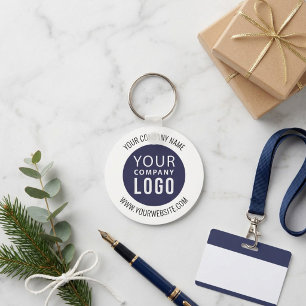 Llavero Logotipo de la Compañía de Negocios Promocional Si