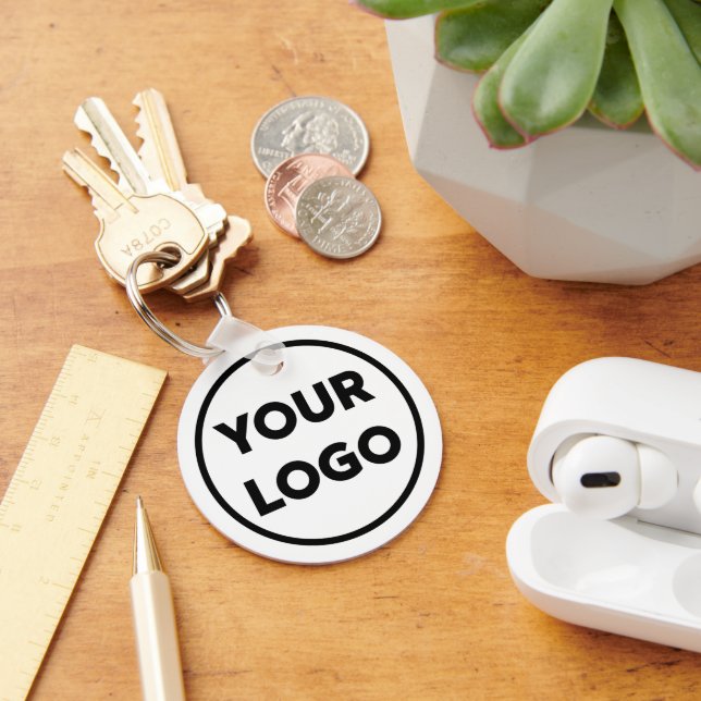 Llavero Logotipo de la empresa personalizado (Escritorio )