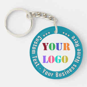 Llavero Logotipo de la empresa personalizado y cadena come