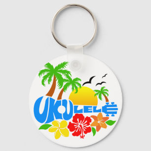 Llavero Logotipo de la isla del Ukulele