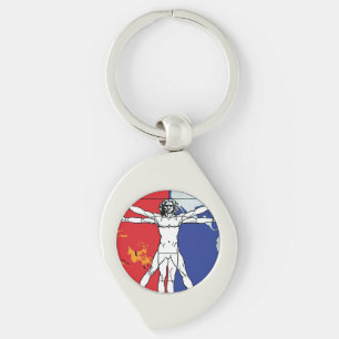 Llavero Logotipo de la misión Skylab 2 Vitruvian Man