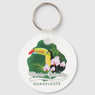 Llavero logotipo de Marie Galante Guadalupe