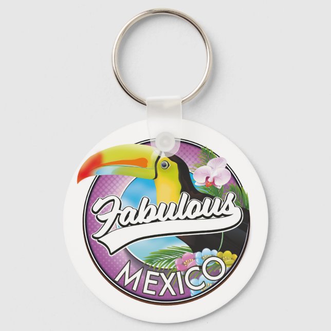 Llavero logotipo de Mexico Fabulous (Anverso)