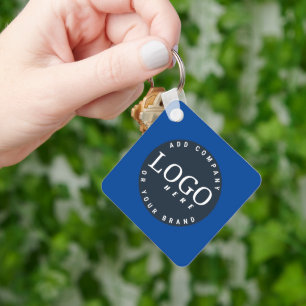 Llavero Logotipo de negocio Código QR Compañía Empleados A