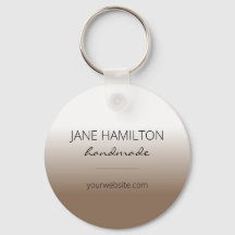 Logotipo de negocio Marrón Teclado mínimo simple