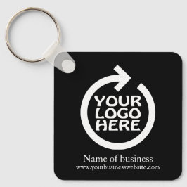 Llavero Logotipo de negocio personalizado