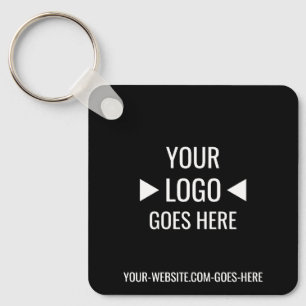 Llavero Logotipo de negocios de fácil Personalizado