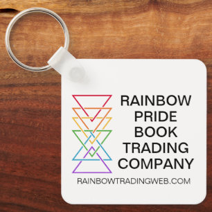 Llavero Logotipo de Orgullo Gay de la Compañía del Triángu