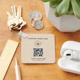 Llavero Logotipo de Personalizado Minimalista simple y pro