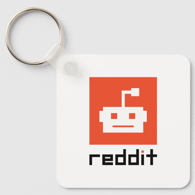 Llavero Logotipo de Reddit  (Anverso)