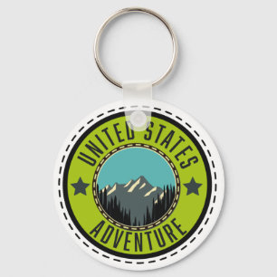 Llavero logotipo de United States Adventure