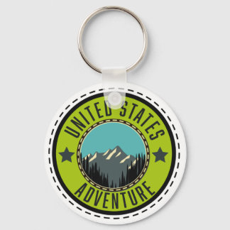 Llavero logotipo de United States Adventure