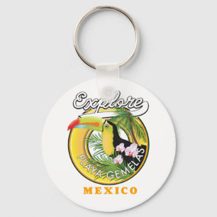 Llavero Logotipo de viaje Oaxaca México Keychain