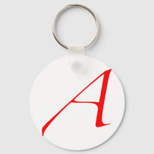 Llavero Logotipo del ateo de Logidea