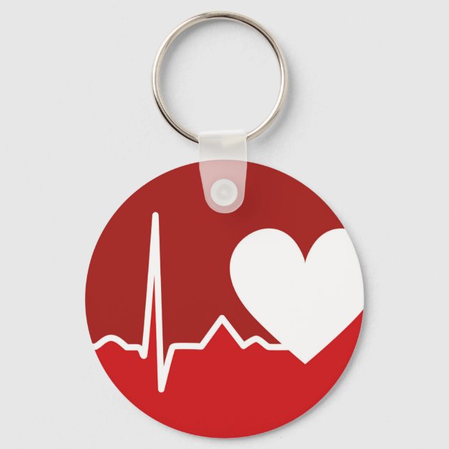 Llavero Logotipo del corazón (Anverso)
