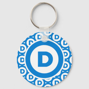 Llavero Logotipo del fiesta Democratic