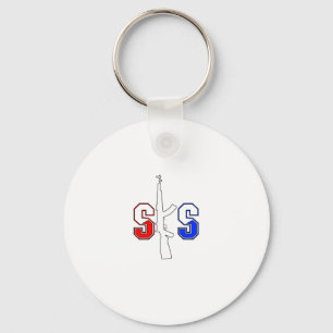 Llavero Logotipo del Rifle de ataque SKS RWB Strok.png
