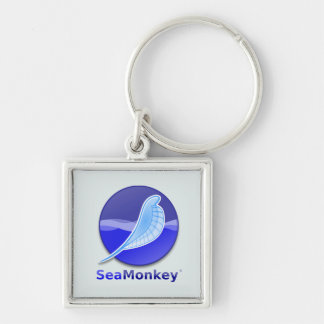 Llavero Logotipo del texto de SeaMonkey