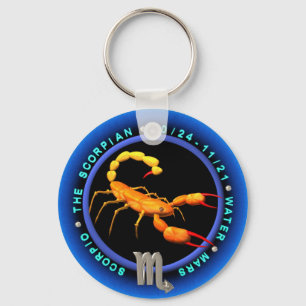 Llavero Logotipo del zodiaco del escorpión de Valxart