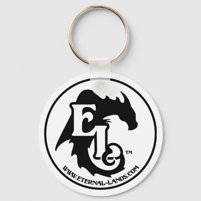 Llavero Logotipo EL-B&W-Keychain (Anverso)