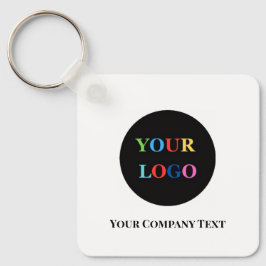 Llavero Logotipo Empresarial Minimalista Moderno Personali