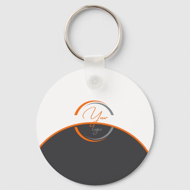 Llavero logotipo empresarial profesional personalizado (Anverso)
