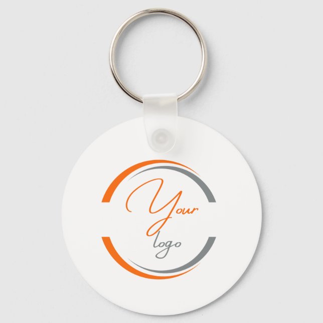 Llavero logotipo empresarial profesional personalizado sol (Anverso)