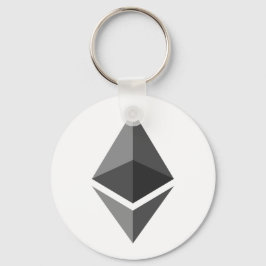Llavero Logotipo Ethereum ETH | Cadena clave básica