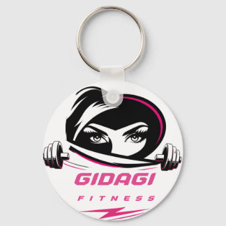 Llavero Logotipo oficial de GIDAGI Fitness