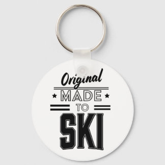 Llavero logotipo original de Made to Ski